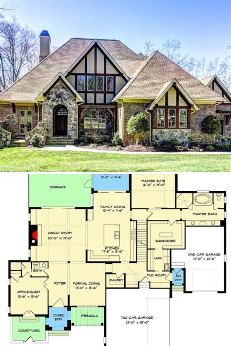 tudor house floor plan